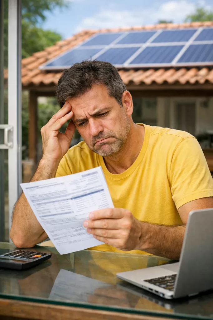 compensação de energia solar pela cosern