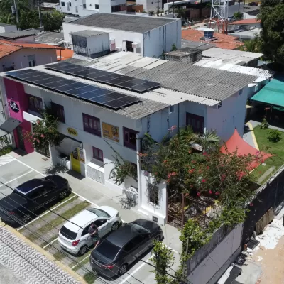 Instalação de Usina Solar na Casa Séfora, em Natal/RN