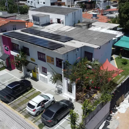 Instalação de Usina Solar na Casa Séfora, em Natal/RN