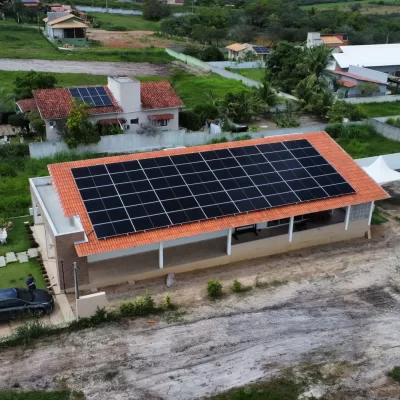 Energia solar no condom&iacute;nio Fazenda Real